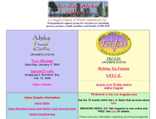Tablet Screenshot of alphatriess.org